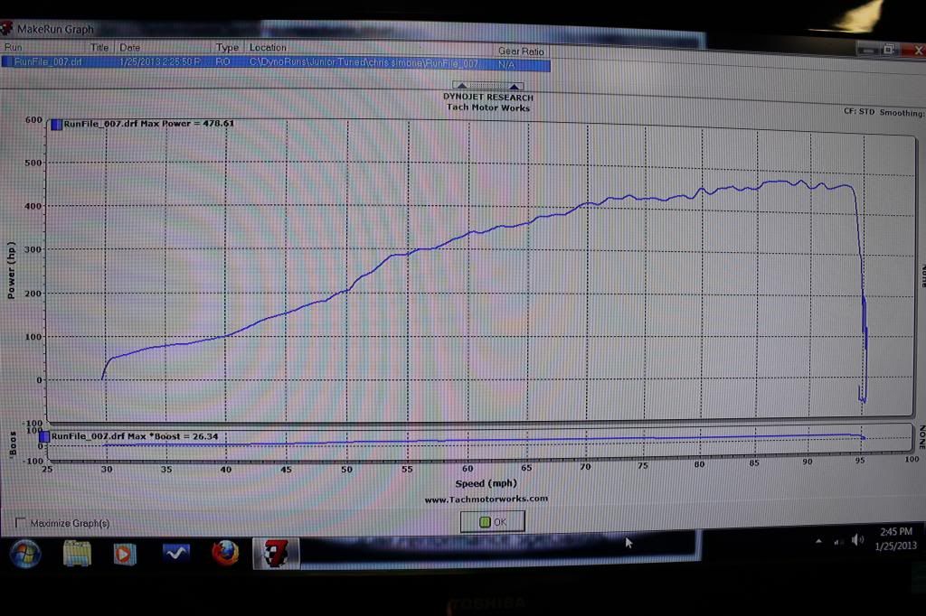 Tach Motor Works / JR Tuned Evo X 478whp 26lbs Mitsubishi Lancer